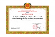 Giấy khen Đảng bộ Bộ Tài chính 2008 - 2010